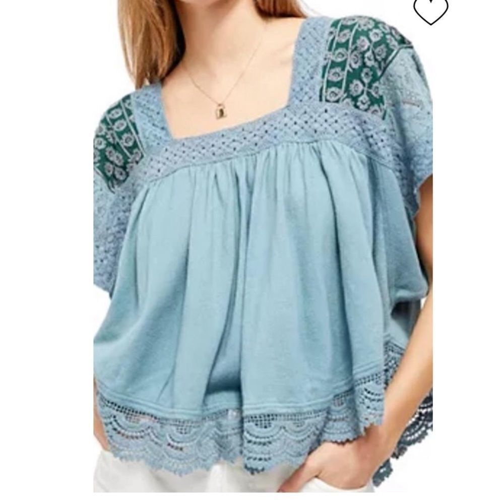 NWT FP Prairie Days blouse.